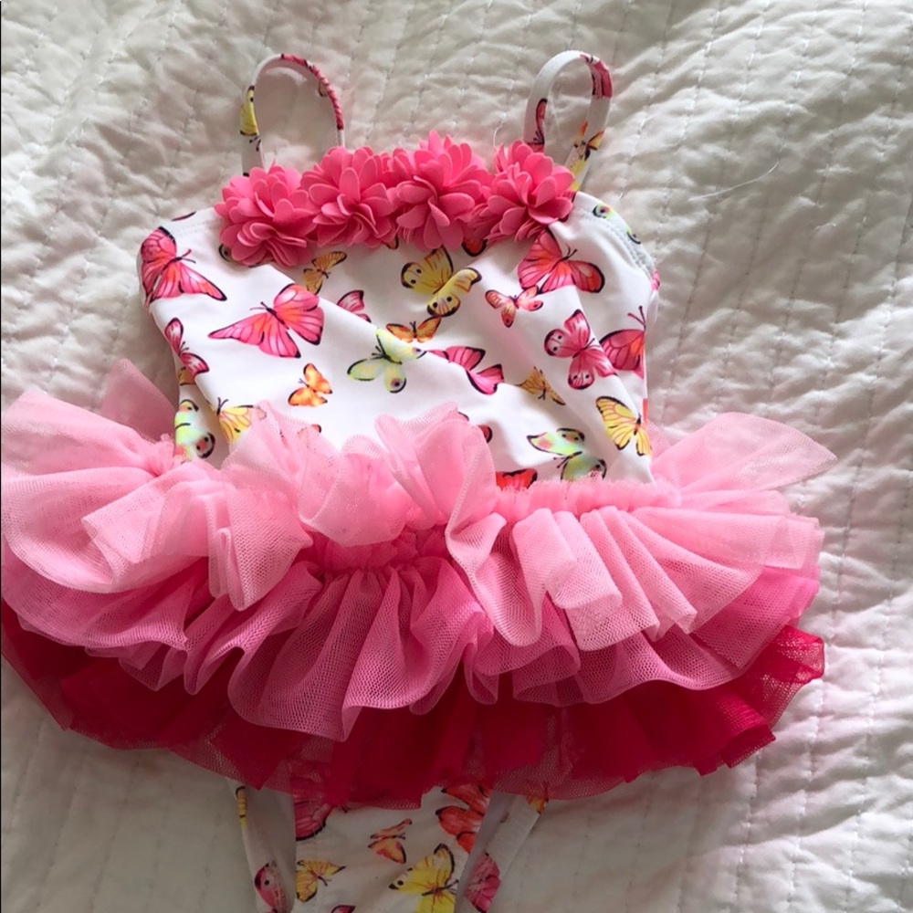 Little Me swim suit with tutu